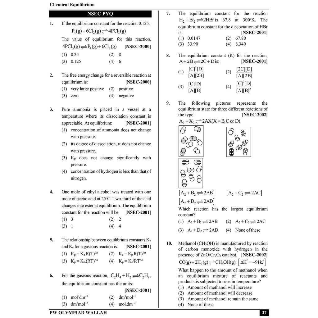 Olympiad Wallah NEET-Olympiad Excellence Class 11 Chemistry (Part 1 & 2) For 2026 | For NSEC, NEET, INChO, IChO Exam | Expert Crafted Content | PYQ, Challenging Problems with Detailed Solutions