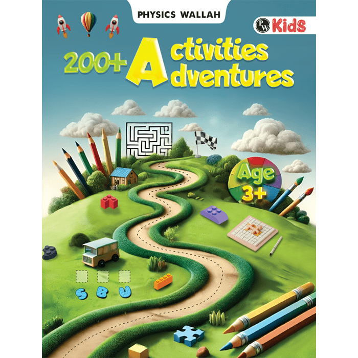 Activities Book For Kids Aged 3+ Years Old | 200+ Adventure Activities | Puzzles, Mind Games, Maze and Challenges Filled Activity Book For Growing Kids & Screen-Free Fun