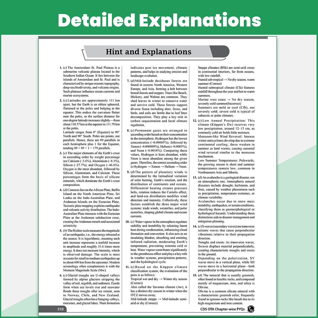 CDS OTA Book 2026 - 23 Previous Year Question Papers (Till April 2026) PYQ | Chapterwise & Topicwise 5000+ PYQs with Detailed Solutions | Covered English & General Knowledge