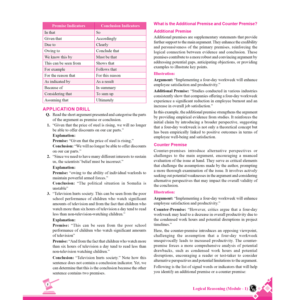 CLAT Complete Logical Reasoning Module Set of 2 For CLAT, AILET & OLETs Exams 2026 Latest Edition