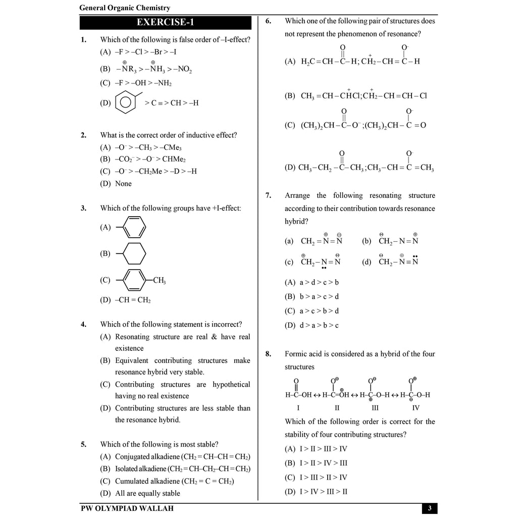 Olympiad Wallah NSEC Class 11 Advanced Chemistry (Part 2) For 2026 | For NSEC, INChO & IChO Exam | Expert Crafted Content | PYQ, Practice Questions, Detailed Solutions