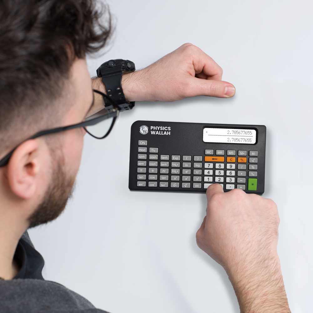 PW Grey Scientific Calculator | Advanced & Mini | Best for Engineering Students | Multi-functional, Easy-to-Use | Ideal for Complex Equations & School Use