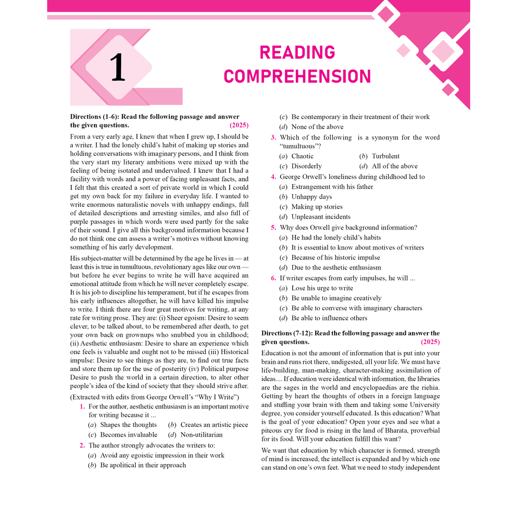 CLAT & AILET 12 Previous Years Solved Papers (2020-2025) Sectionwise and Chapterwise with 5 Mock Tests For 2025 Exam