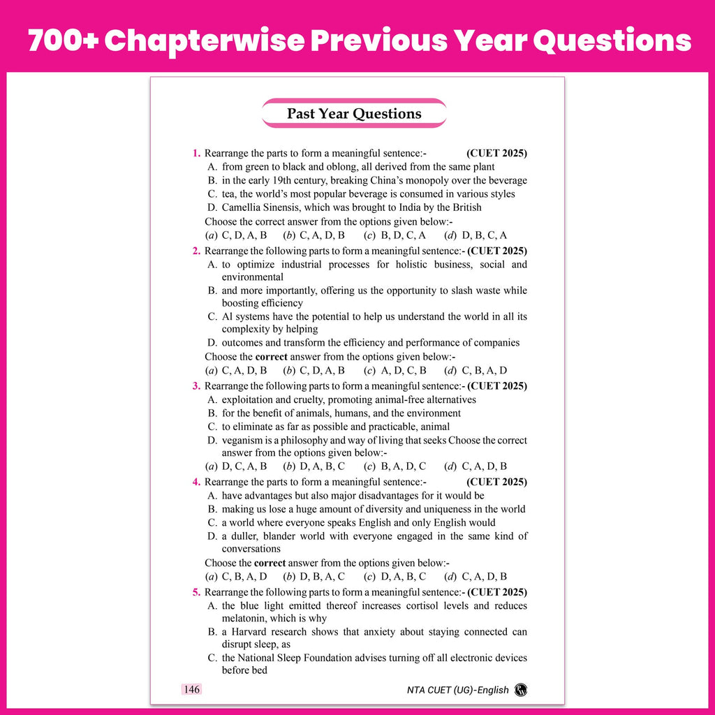 PW CUET UG English Prep Guide 2027 Chapterwise & Topicwise Question Bank | Chapterwise Theory & Mind Maps | Previous Year Solved Papers & Sample Papers