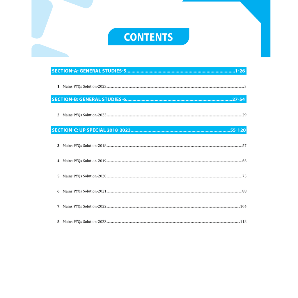 UP-PSC Wallah Mains PYQs Solution UP Special GS 5 and GS 6 | Complete 6 Years (2018-2023) Paper Analysis with Flow Charts & Diagrams