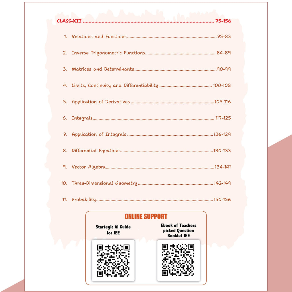 PW Maths Handbook For 2026-27 Exams | Highly Useful For JEE, CBSE Class 11-12 & Other Competitive Exams | Quick Revision Book | Important NCERT Lines
