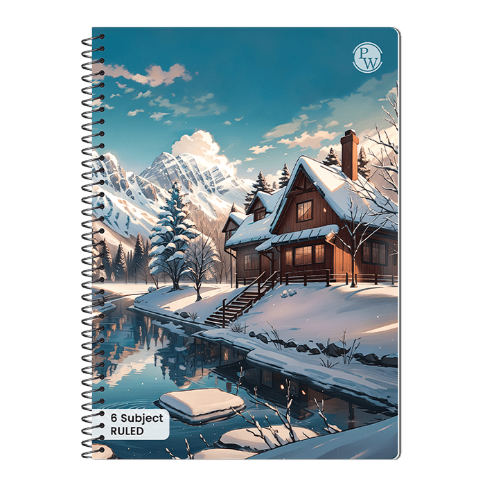 6 Subject Notebook 300 Pages