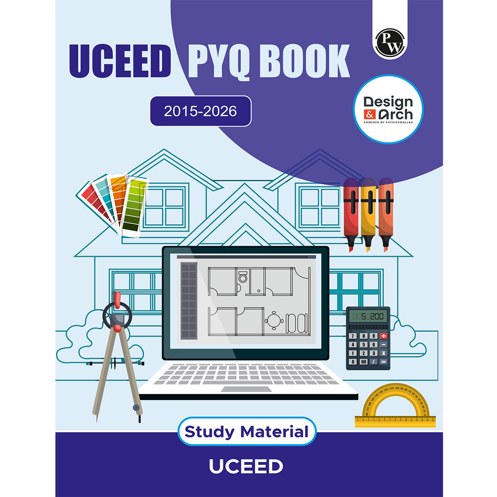 UCEED PYQ BOOK 2026 - 2015 | Latest Syllabus Coverage with Detailed Explanations