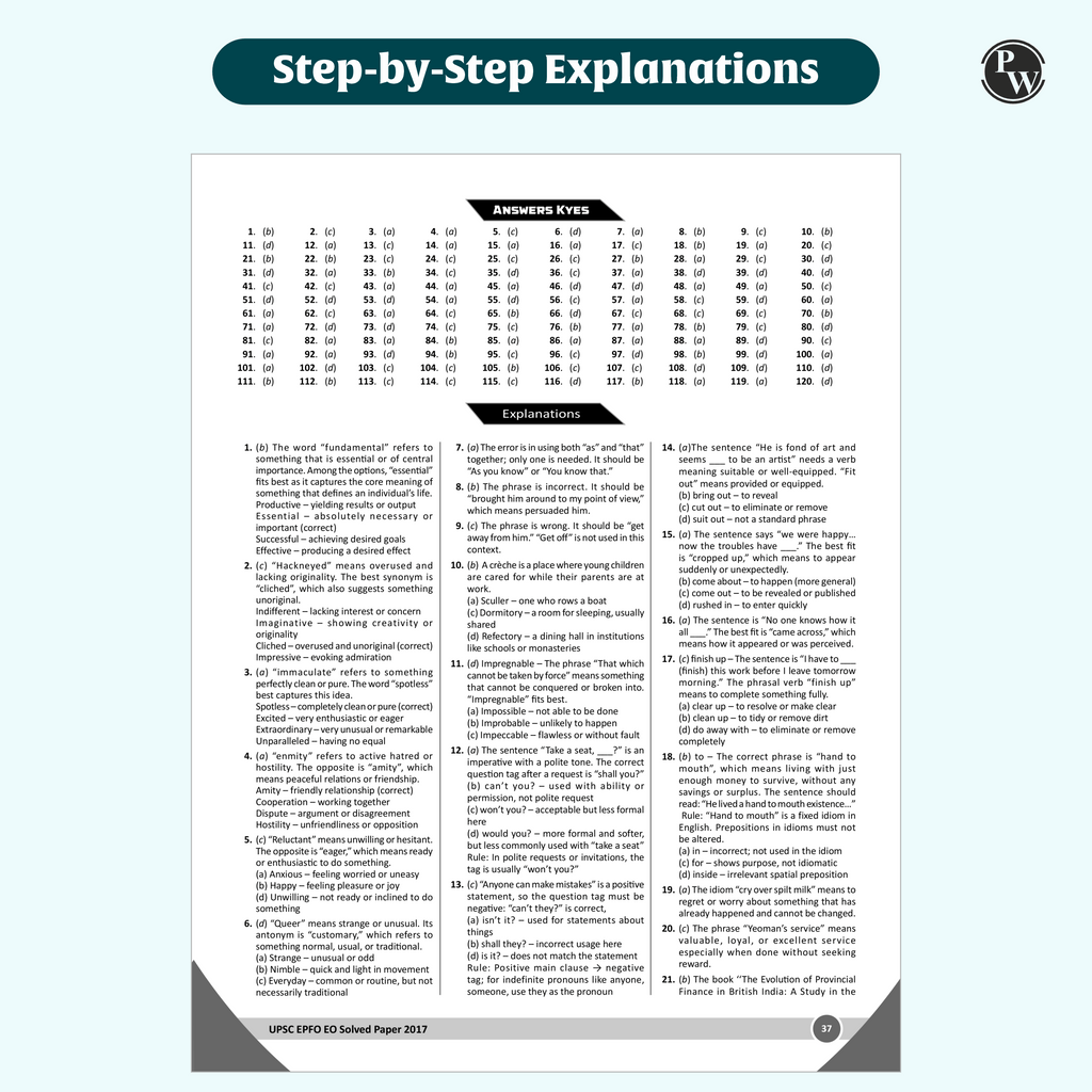 All in One UPSC EPFO & APFC For 2025-26 Exams | Enforcement Officers/ Accounts Officers & Assistant Public Provident Commissioner | Chapterwise Theory & Questions with Past Papers