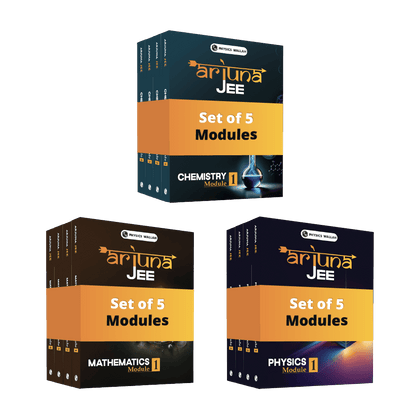 Arjuna For JEE Main & Advanced Class 11 Physics, Chemistry and Mathematics Modules with Solutions Combo Set of 15 Books (2025 Edition).
