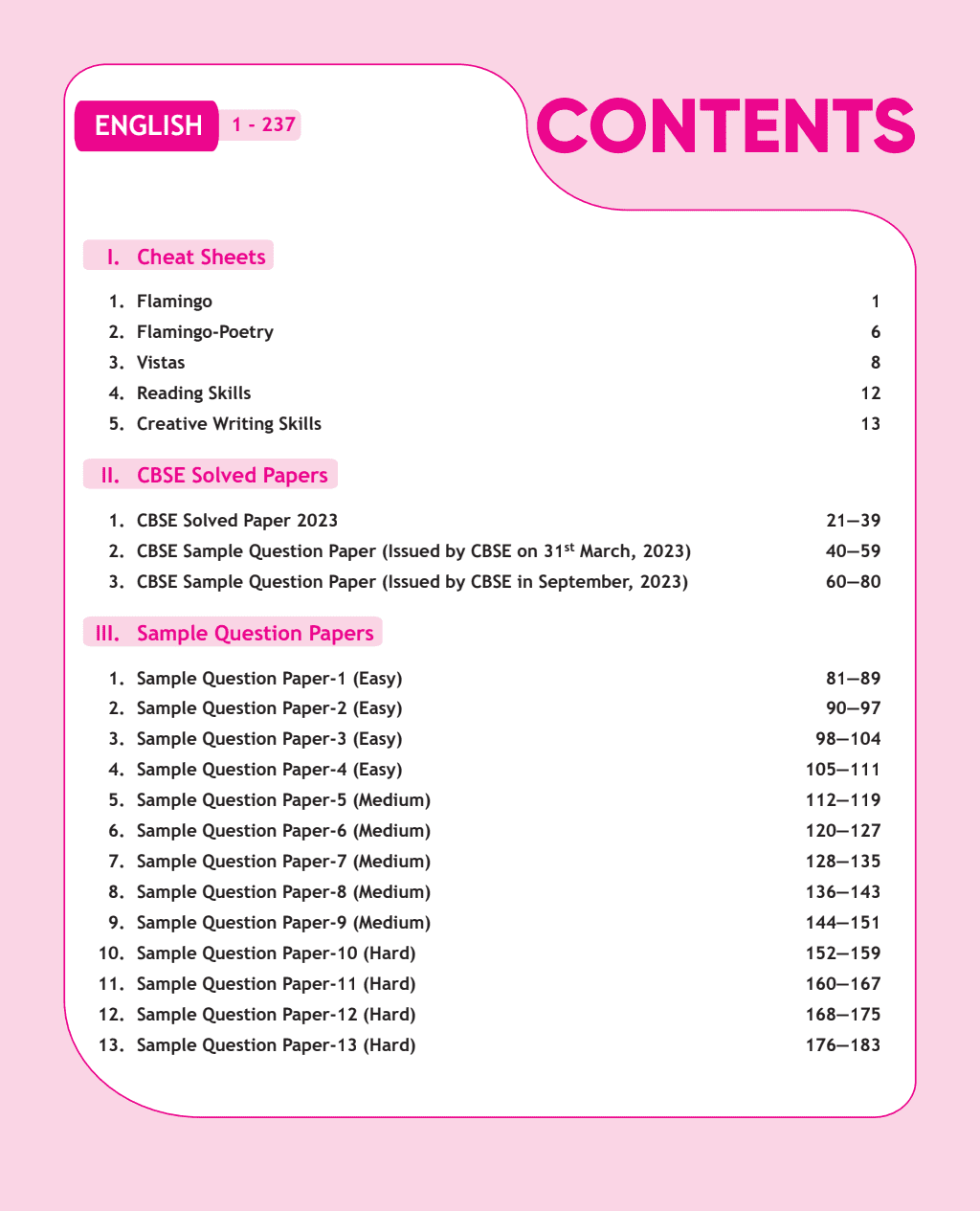 CBSE 15 Sample Question Papers Class 12 English for 2024 Exam (Mock Test Paper) Adhering to Competency - Based Learning | Embedded Videos and Cheat Sheet for Revision | PYQ 2023 Solved Paper