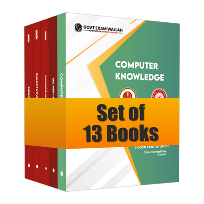 SSC Daksh Modules Combo Set of 13 Books For SSC 2026 Exam | SSC CGL, CHSL, CPO-SI, JE, Railways and Other Competitive Exams