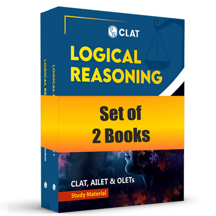 CLAT Complete Logical Reasoning Module Set of 2 For CLAT, AILET & OLETs Exams 2026 Latest Edition
