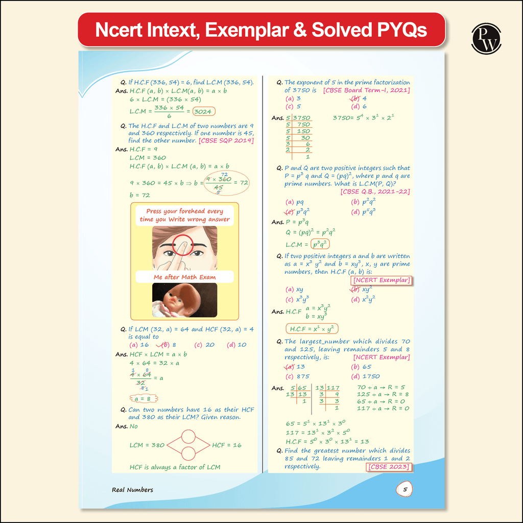 CBSE Class 10 Mathematics Made Easy Handwritten Notes By Ritik Mishra For Board 2025-2026 Exams | Formulas, Solved Examples, Theorems, Practice Questions, Solved CBSE Questions