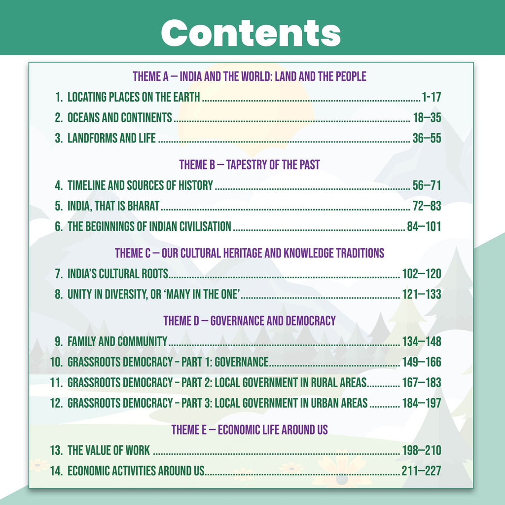 PW CBSE Class 6 New NCERT Social Science Exploring Society: India and Beyond Concept & Question Bank For 2026-27 Exam | NCERT Based Theory, Competency Focused Practice Questions