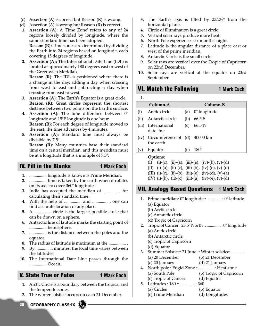 ICSE Class 9 Geography as Per Latest NEP For Exam 2024-25