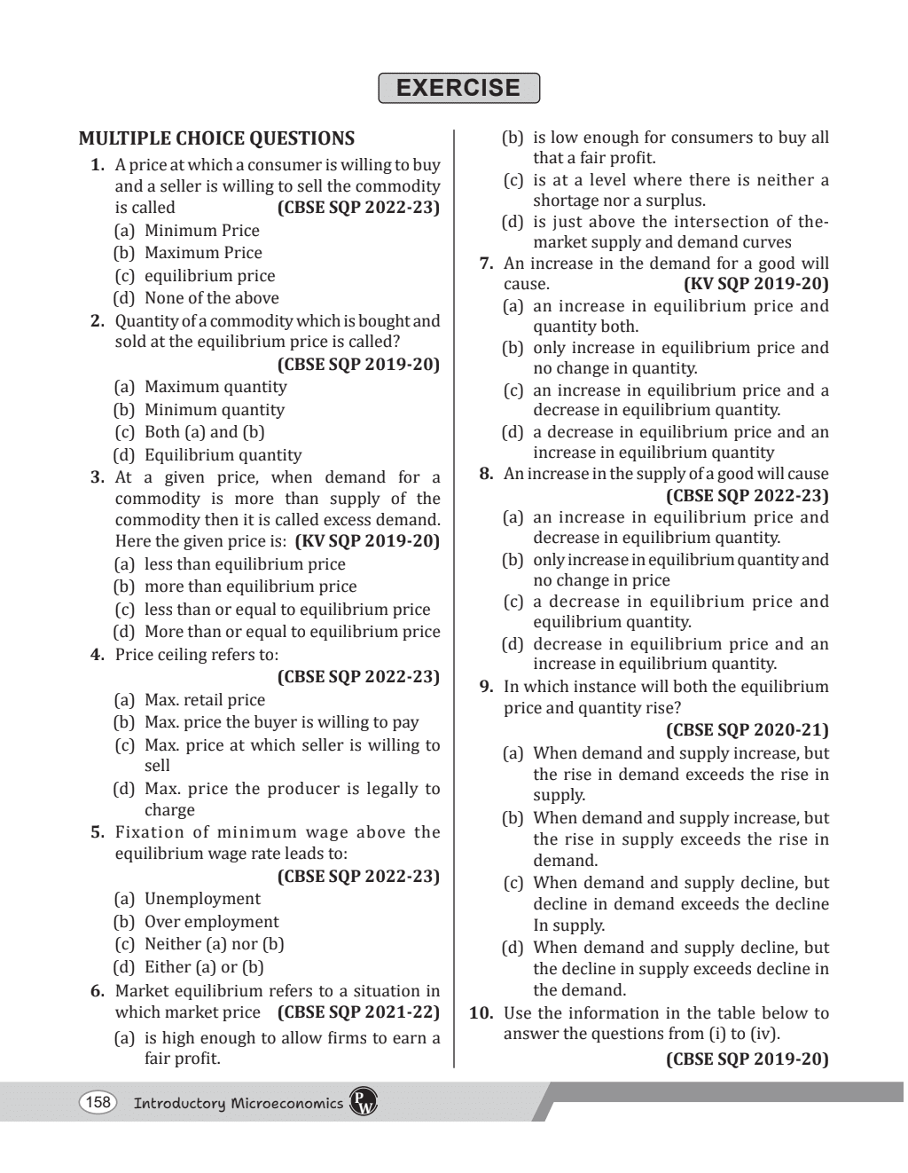 CBSE Class 11 Introductory Microeconomics Chapter-wise Textbook l 500+ MCQs and Practice Questions with Detailed Solutions and Flowcharts For 2025 Exam