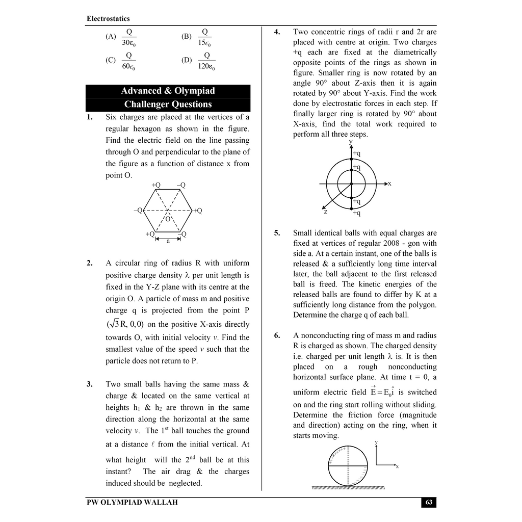 Olympiad Wallah NSEP Class 12 Advanced Physics (Part 1) For 2026 | For NSEP, JEE, INPhO & IPhO Exam | Expert Crafted Content | PYQ, Practice Questions, Detailed Solutions