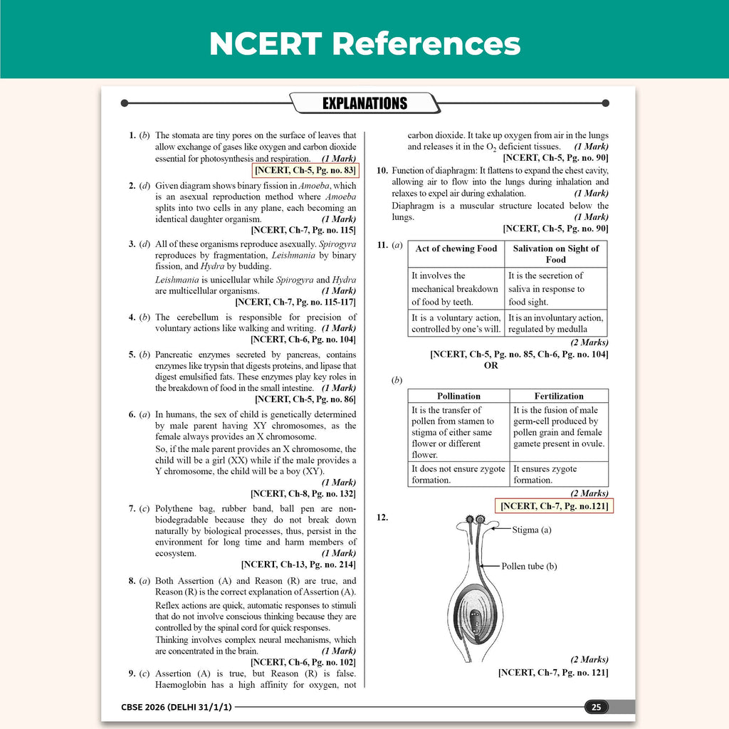 CBSE Class 10 PYQs Last 10 Years and Competency Based Questions Book (Set of 2) For 2027 Board Exams | Delhi & Outside Delhi with Multiple Sets of 2026 | 1500+ Real Life Applications Based Questions