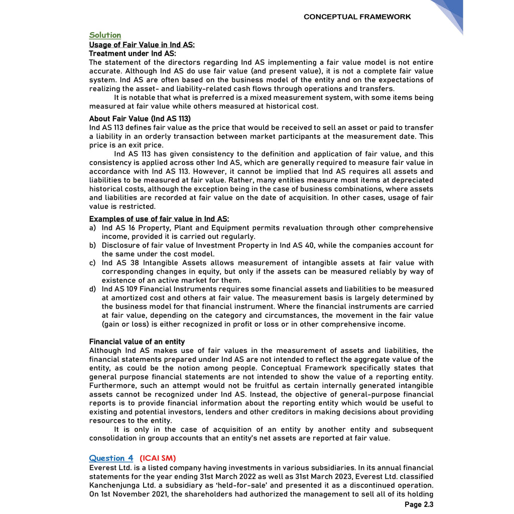 CA Final Financial Reporting Question Bank Volume 1 By CA Nitin Goel For May 2027 Exams | Detailed Coverage of Latest Syllabus, All ICAI SM, RTP, MTP & PYQs Covered