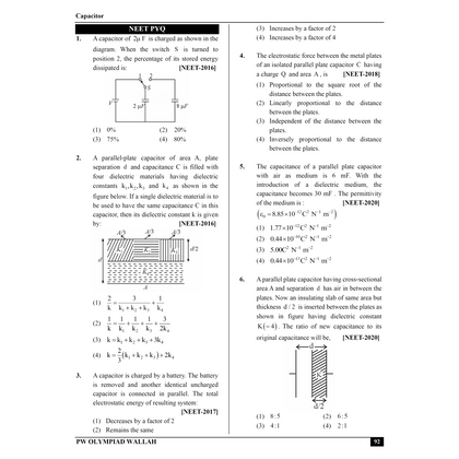 Olympiad Wallah NEET-Olympiad Excellence Class 12 Physics (Part 1 & 2) For 2026 | For NSEP, NEET, INPhO & IPhO Exam | Expert Crafted Content | PYQ, Challenging Problems with Detailed Solutions
