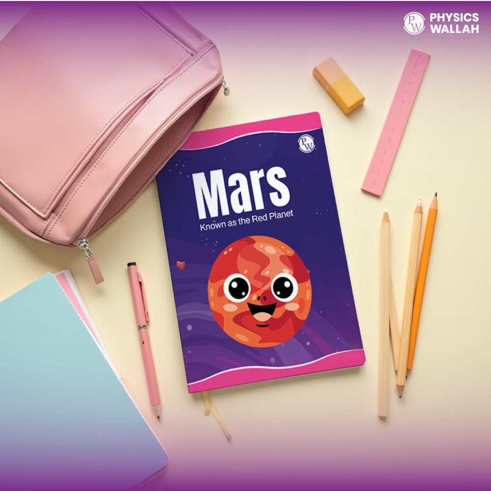 172 Pages Children Notebook Single Line (Interleaf)- Mars