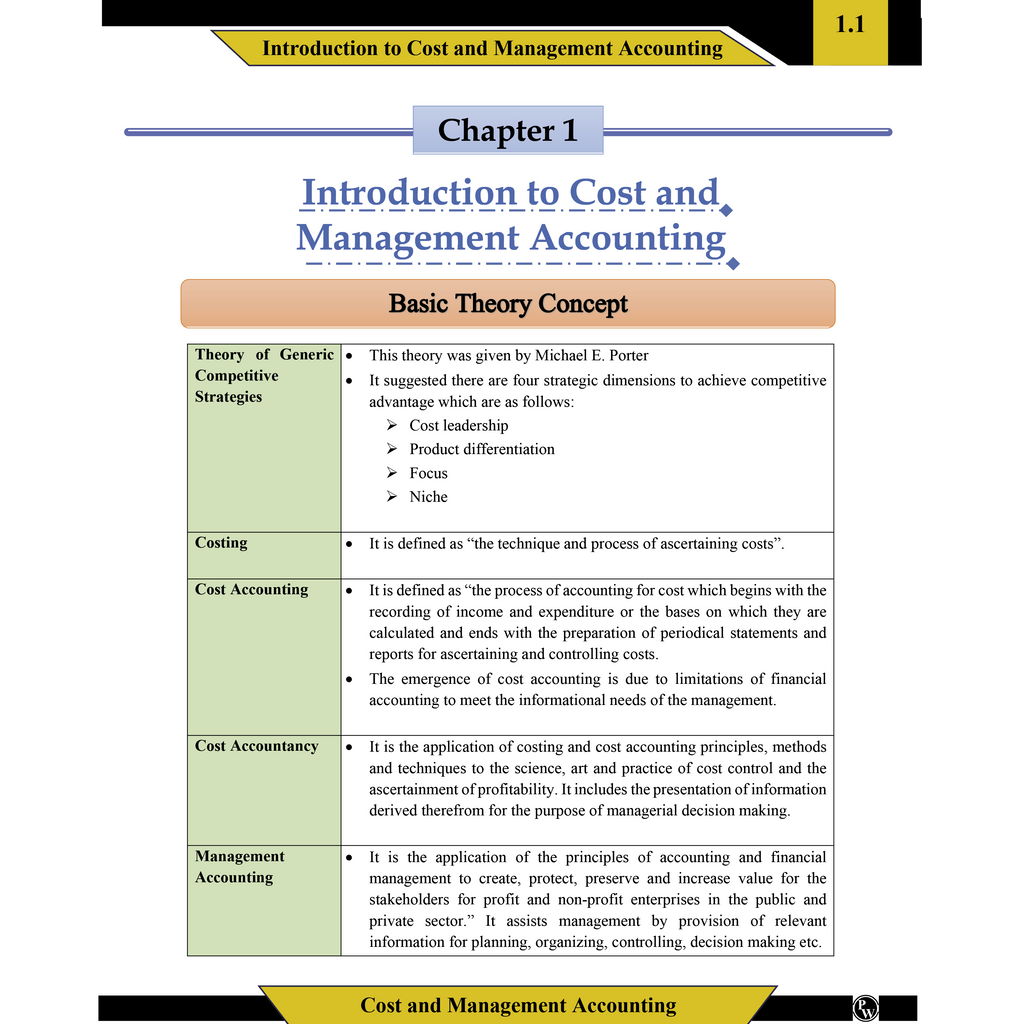 CA Intermediate Cost & Management Accounting Concept Book & Question Bank Combo Set of 2 Books By CA Sunil Keswani | ICAI Aligned Content, RTP/MTP Questions, PYQs, Detailed Solutions, Latest Syllabus For Jan 2027 Exams