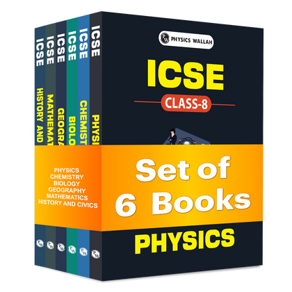 ICSE Class 8th Mathematics, Physics, Chemistry, Biology, Geography, History and Civics, Combo Set of 6 Books (2026 Edition)