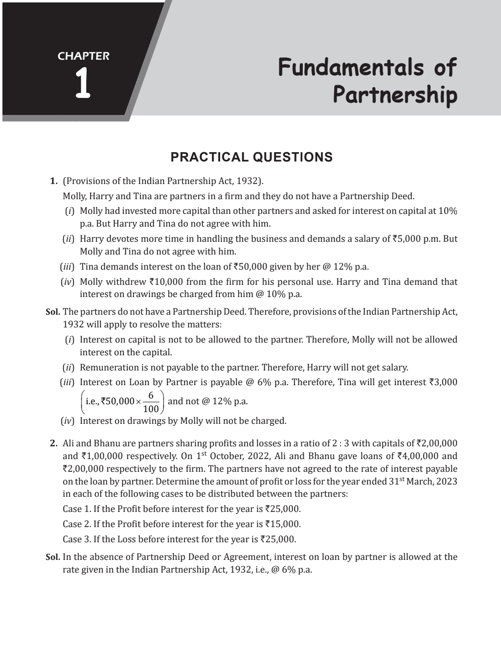 CBSE Class 12 Accountancy Volume 2 Chapter-wise Questions with Detailed Solutions l 500+ MCQs and Previous Year Questions For 2025 Exam