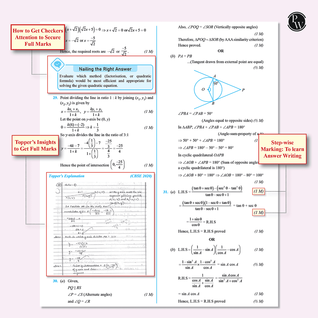 CBSE Question & Concept Bank (QCB) Class 10 Mathematics (Basic) Chapter-wise and Topic-wise Solved Questions For 2026 Exams with Competency Based Question