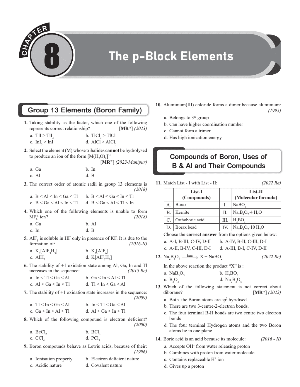 37 Years NEET Previous Year Solved Question Papers Chemistry PYQs Chapterwise Topicwise Solutions For NEET Exam 2025 with Newly Added Topics