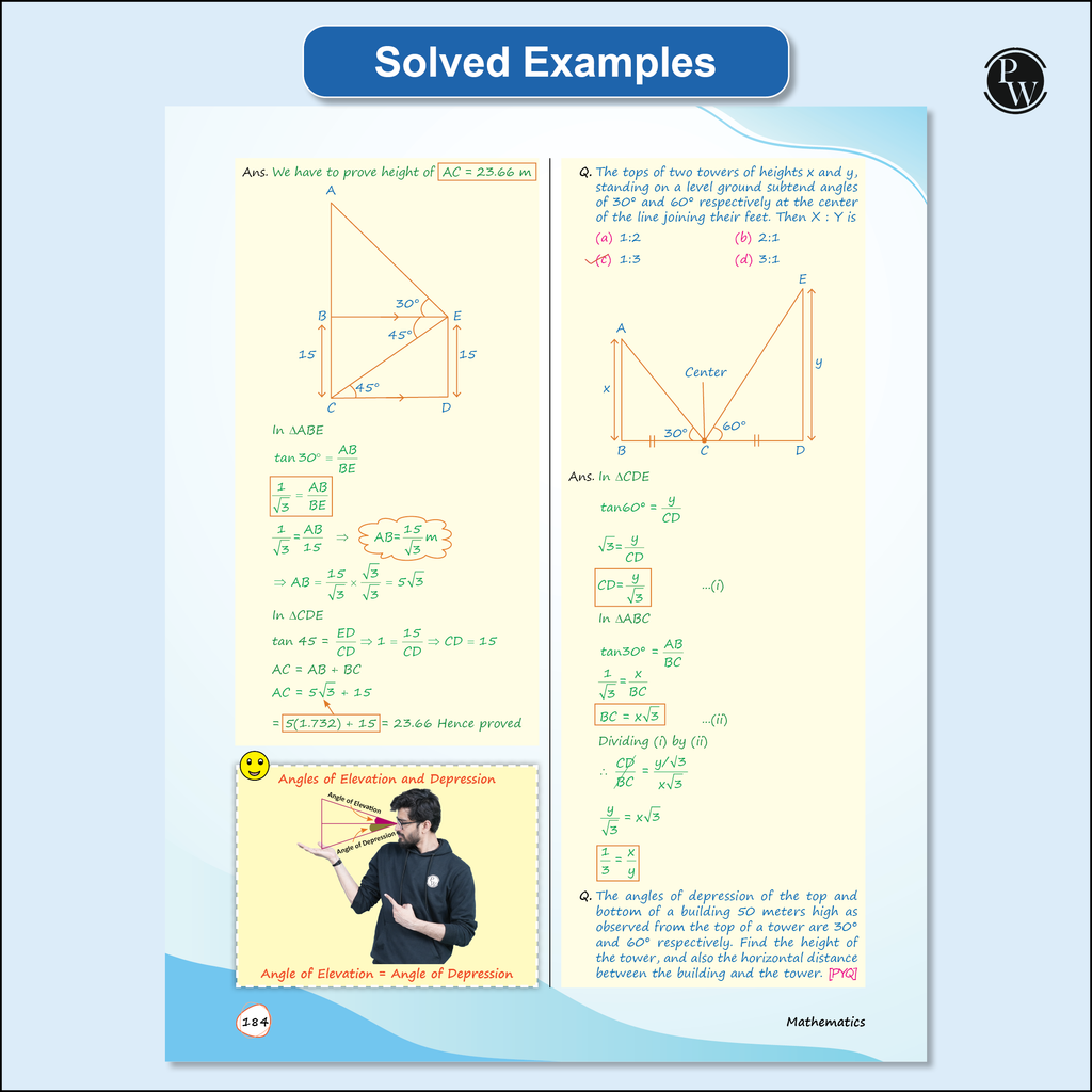 CBSE Class 10 Mathematics Made Easy Handwritten Notes with Question & Concept Bank (QCB) Basic Maths By Ritik Mishra Combo Set of 2 Books For 2026-27 Board Exams