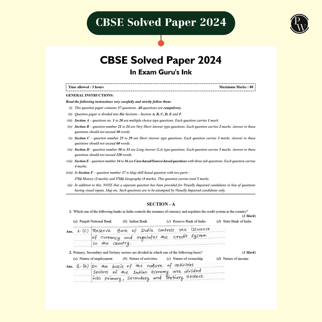 CBSE 15 New Pattern Sample Question Papers Class 10 Social Science For 2025 Exam with 50 Percent Competency Based Questions 100 Most Probable Questions