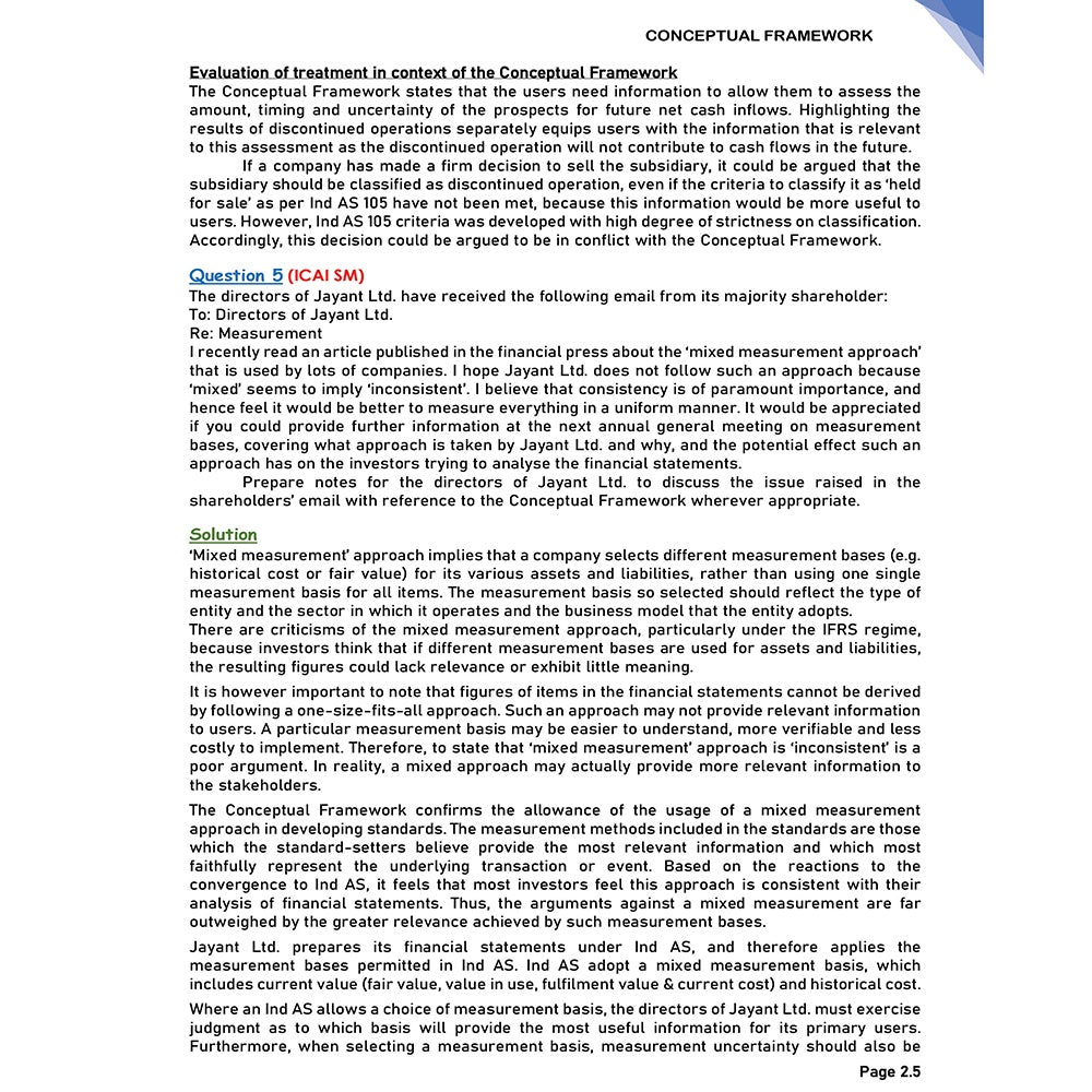 CA Final Financial Reporting Question Bank Volume 1 By CA Nitin Goel For May 2027 Exams | Detailed Coverage of Latest Syllabus, All ICAI SM, RTP, MTP & PYQs Covered