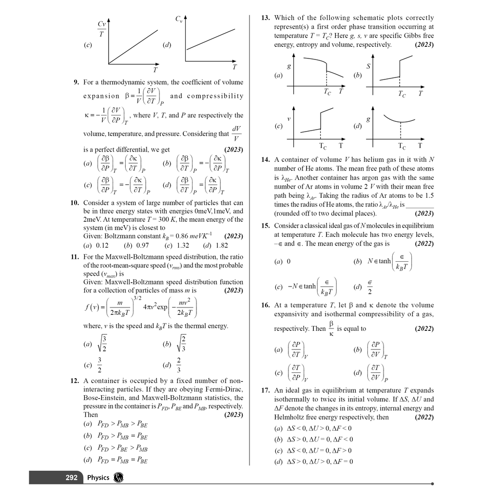 IIT JAM Recap 21 Years Physics PYQ Chapterwise & Yearwise Previous Year Solved Papers (2025-2005) with 5 Mock Tests l Latest Exam Questions Covered