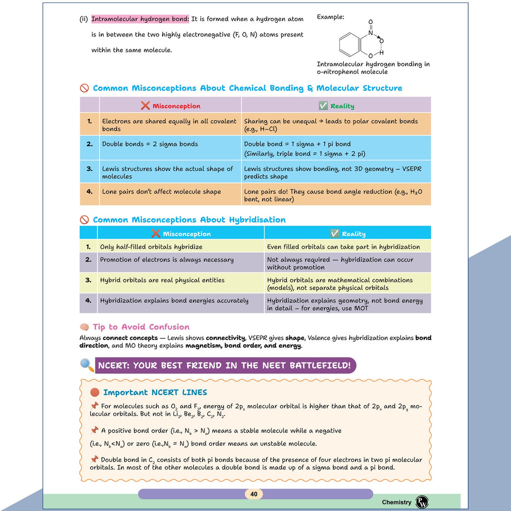 PW Chemistry Handbook For 2026-27 Exams | Highly Useful For NEET, JEE, CBSE Class 11-12 & Other Competitive Exams | Quick Revision Book | Important NCERT Lines
