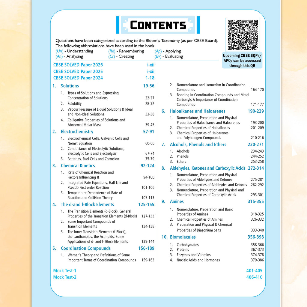 PW CBSE Question & Concept Bank (QCB) Class 12 Chemistry Chapter-wise and Topic-wise Solved Questions By Shourya Mam & Aakash Sir For 2027 Board Exams with 50% Competency Based Question