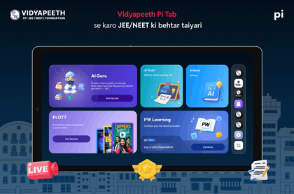 Vidyapeeth Pi Tab Complete Learning Kit with Welcome Pack & Goodies  (Course to be purchased separately)