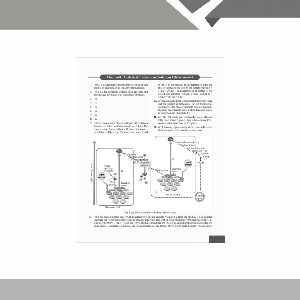 Mega Solution Series Biotechnology Biochemistry Microbiology Volume 4 by Debasish Kar For CSIR - NET and IIT - JAM 2024-2025 Exams