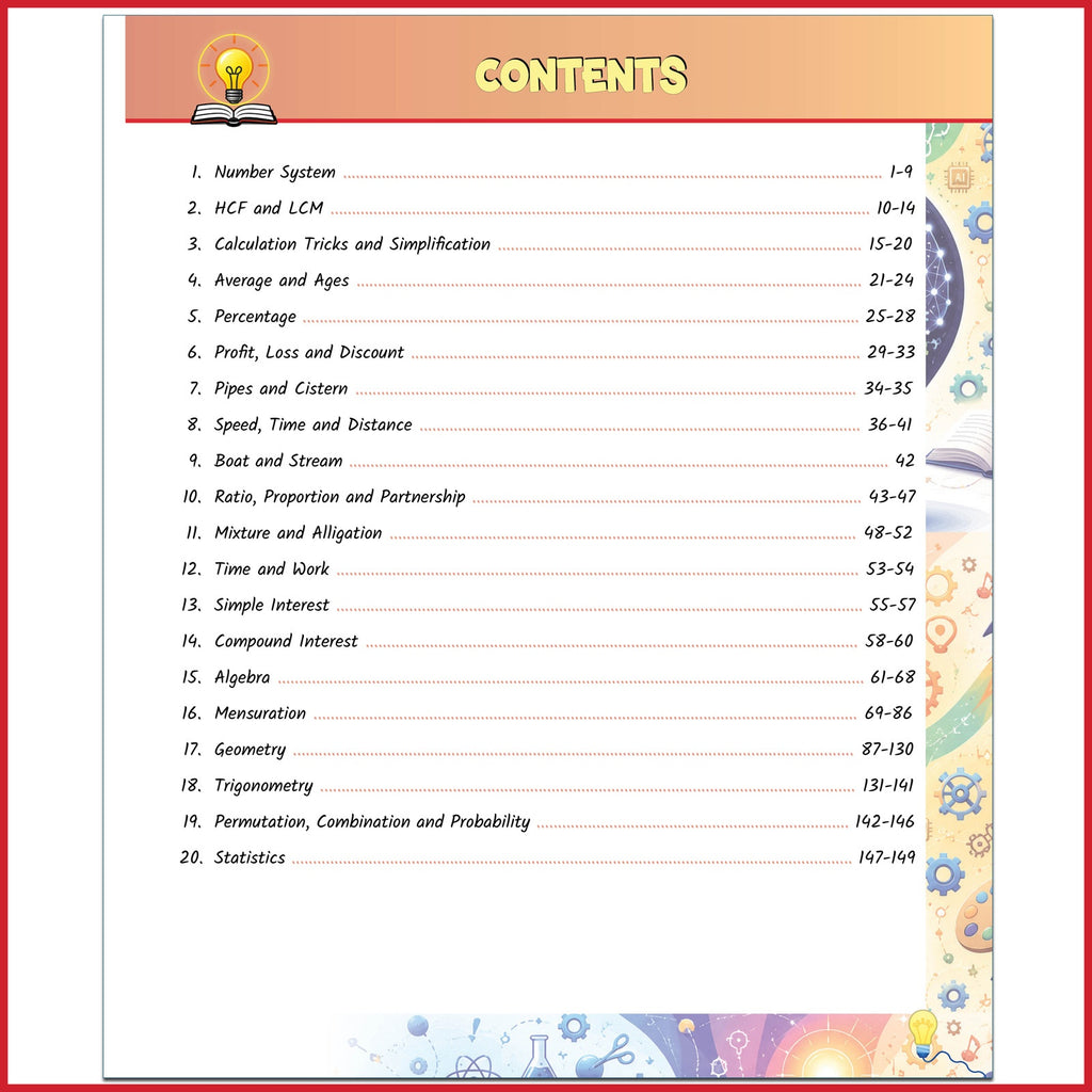 Fatafat Revision Mind Maps For Maths | Formula, Shortcut Tricks, Concepts | For SSC, Banking, Railway, Defence, CUET, Teaching and other Competitive Exams English Edition