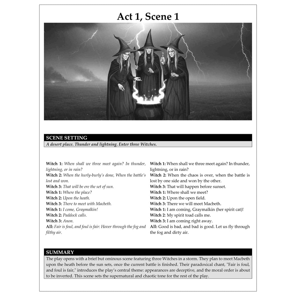 ISC Class 11 Macbeth By William Shakespeare For 2027 Exams | English Literature | Summary of Drama Act 1 & 2 | Based on Latest ISC Syllabus