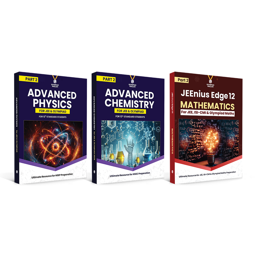 Excellence For JEE & Olympiad Class 12 Part-2 Physics, Chemistry, Maths Modules with Solutions Combo Set of 3 Books (2026 Edition)