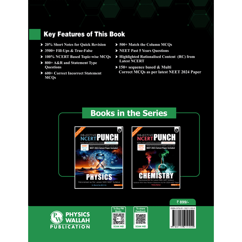 Objective NCERT Punch Biology For NEET 2025 by Dr. Vipin Kumar Sharma Sir l Updated with New Topics and Rationalised As per NMC NEET Syllabus with NEET 2024 Solved Paper