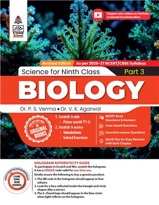 Science Class 9 Biology Part 3 (2026-27 For CBSE Board Exams)