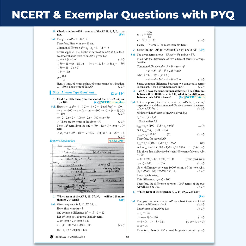 CBSE Question & Concept Bank (QCB) Class 10 Science and Maths (Basic) Combo Set of 2 Books Chapterwise & Topicwise Solved Questions For 2027 Exams