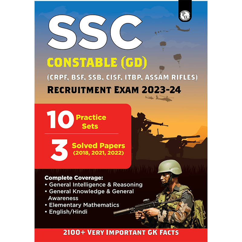SSC GD Constable Practice Sets & Past Year Solved Papers