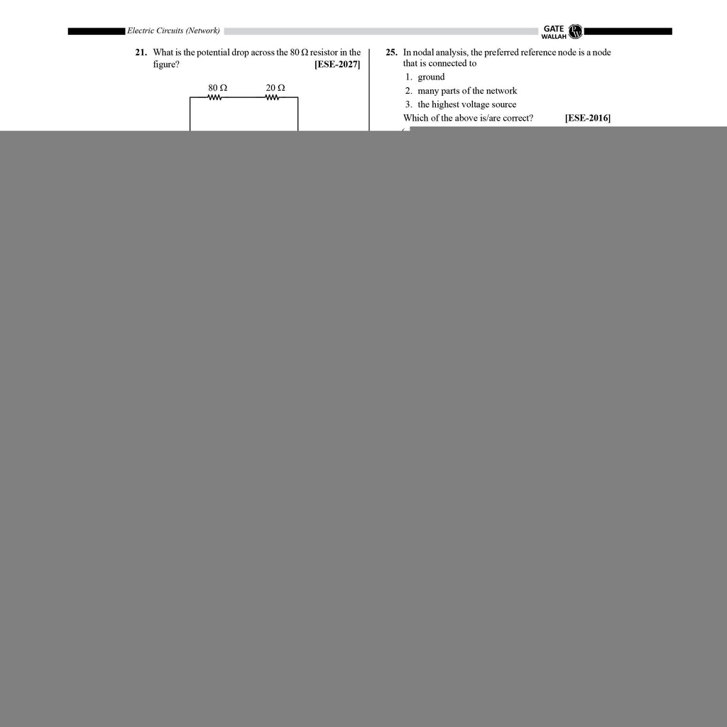 UPSC ESE 2027 Topicwise 28 Previous Years Solved Questions Electrical Engineering Preliminary Examination Volume 1 & 2 Combo Set of 2 Books