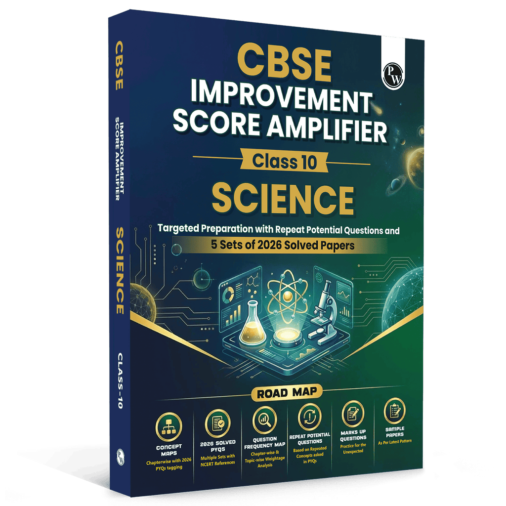 CBSE Improvement Score Amplifier Class 10 Science For 2026 Improvement Board Exams | 5 PYQs Sets of 2026 Solved Papers | Sample Papers & Chapter-wise Concepts Maps