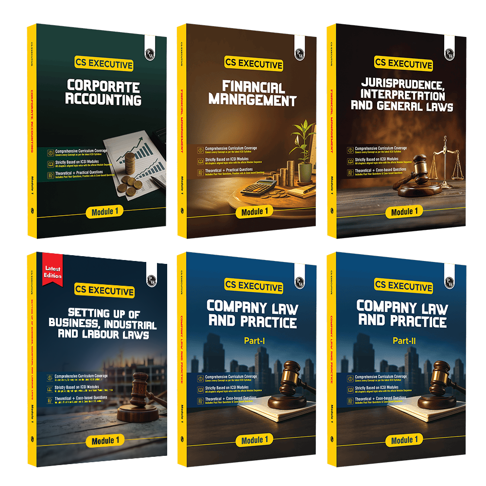 CS Executive Theory Books   Complete Combo Set of 6 Books (Module I) For 2026 Exams