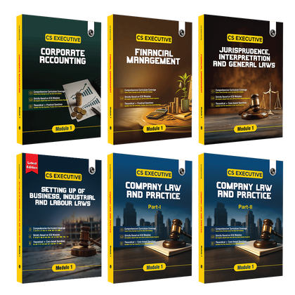CS Executive Theory Books   Complete Combo Set of 6 Books (Module I) For 2026 Exams